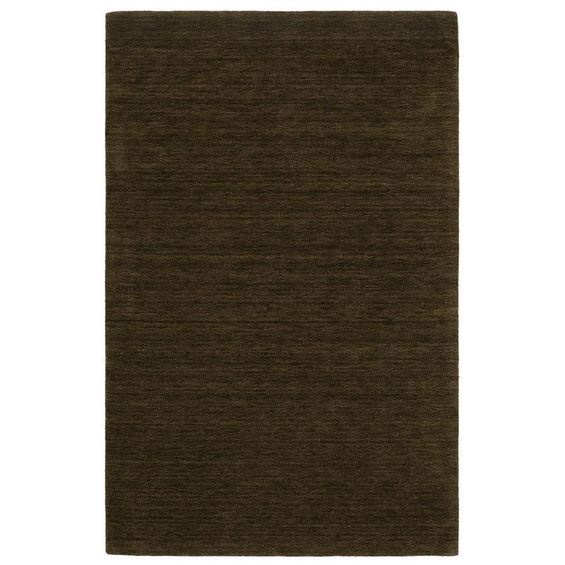 ORIENTAL WEAVERS Aniston 27117 Brown Casual Solid Wool Indoor Area Rectangle Rug (SAK62903)