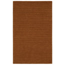 ORIENTAL WEAVERS Aniston 27118 Rust Casual  Solid Wool Indoor Area Rectangle Rug (SAK62932)