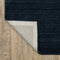 ORIENTAL WEAVERS Aniston 27119 Navy Casual Sleek Solid Wool Indoor Area Rectangle Rug (SAK92681)