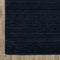 ORIENTAL WEAVERS Aniston 27119 Navy Casual Sleek Solid Wool Indoor Area Rectangle Rug (SAK92681)