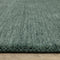 ORIENTAL WEAVERS Aniston 27121 Teal Casual Solid Wool Indoor Area Rectangle Rug (SAK10236)