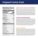Original Variety Pack - Zero Sugar (SAK76835) - Saksby Wholesale -  Nutrition Facts