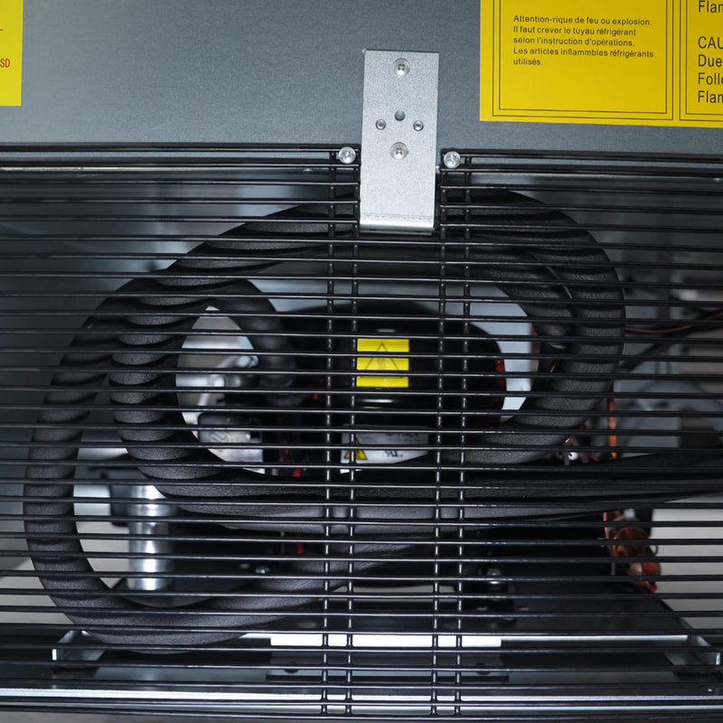 Orikool 27 Inch Commercial 23 Cu.Ft Reach-In Stainless Steel Freezer (SAK96352) - Saksby Wholesale - Back View