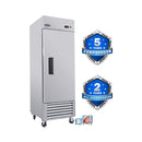 Orikool 27 Inch Commercial 23 Cu.Ft Reach-In Stainless Steel Freezer (SAK96352) - Saksby Wholesale - Warranty Details