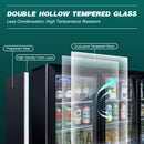 Orikool 53-Inch Energy Efficient Commercial Back Bar Drink Cooler With LED Lighting And 3 Glass Doors (SAK12097) - Saksby Wholesale - Material Details