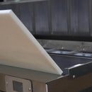 Orikool Commercial Refrigerator Sandwich & Salad Prep Table With Butcher Block Cutting Board (SAK31598) - Saksby Wholesale - Cutting Board View