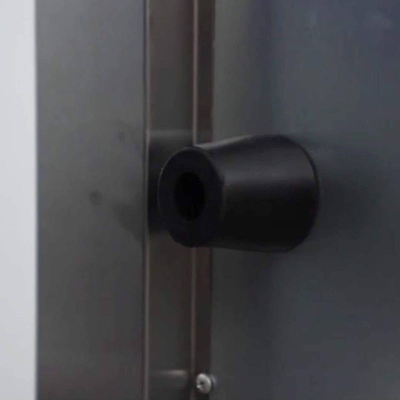 Orikool Commercial Refrigerator Sandwich & Salad Prep Table With Butcher Block Cutting Board (SAK31598) - Saksby Wholesale - Foot View