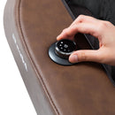 Osaki Ziva 2D Zero Gravity Full Body Massage Chair With Bluetooth Speakers Brown SAK93806 - Lifestyle Front Left View
