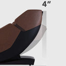 Osaki Ziva 2D Zero Gravity Full Body Massage Chair With Bluetooth Speakers Brown SAK93806 - Space Saving Technology