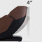 Osaki Ziva 2D Zero Gravity Full Body Massage Chair With Bluetooth Speakers Brown SAK93806 - Space Saving Technology