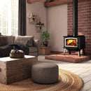 OSBURN 1700 Wood-Burning Stove [OB01700] SAKSBY - Living Room View