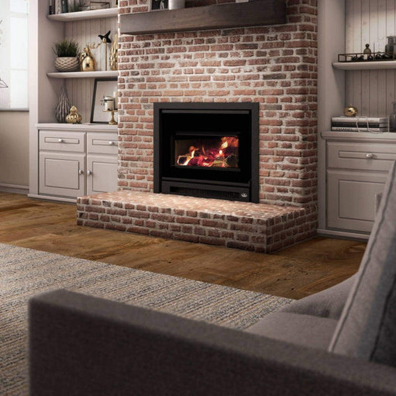 OSBURN INSPIRE 2000 Wood 75K BTU Fireplace Insert [OB02045] SASKBY - Front Left View