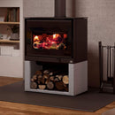 Osburn Inspire 2000 Wood Stove With 75K BTU Heat Output Dry Cordwood [OB02042] (SAK78123) SAKSBY - With Base View