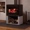 Osburn Inspire 2000 Wood Stove With 75K BTU Heat Output Dry Cordwood [OB02042] (SAK78123) SAKSBY - With Base View