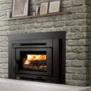 OSBURN MATRIX 2000 Wood Black Fireplace Insert [OB02028] SAKSBY -Front Left View
