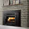 OSBURN MATRIX 2000 Wood Black Fireplace Insert [OB02028] SAKSBY -Front Left View