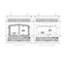 OSBURN STRATFORD II Wood-Burning Fireplace Insert [OB04007] SAKSBY - Dimensions View