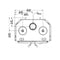 OSBURN STRATFORD II Wood-Burning Fireplace Insert [OB04007] SAKSBY - Dimensions View