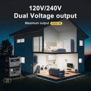 Oscal PowerMax 6000 3600WH LFP Battery Powert Station (SAK38159) - Saksby Wholesale - Voltage Output View