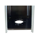 Outdoor 40K BTU Quartz Glass Tube Patio Propane Heater With Visible Flame (SAK91398) - Center Hole View