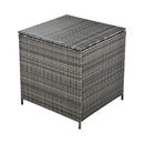 Outdoor 6-Piece All-Weather PE Rattan Sofa Set With Adjustable Seat, Storage Box, Removable Covers, And Tempered Glass Table Top (SAK37221) - Saksby Wholesale - Storage Box
