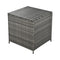 Outdoor 6-Piece All-Weather PE Rattan Sofa Set With Adjustable Seat, Storage Box, Removable Covers, And Tempered Glass Table Top (SAK37221) - Saksby Wholesale - Storage Box