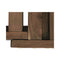 Outdoor Adjustable Wooden Patio Daybed Sofa With Cushions (SAK41345) - Saksby Wholesale - Material Details