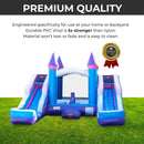 Pink Castle Bounce House Combo With Double Water Slide (SAK84027) - Saksby Wholesale - Material Quality Features