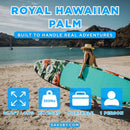 Pop Board Co. Inflatable Board 10'6 Royal Hawaiian Mint/Black (SAK48622) - Saksby Wholesale - Features