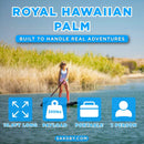 Pop Board Co. Inflatable Board 10'6 Royal Hawaiian Pink/Black (SAK36410) - Saksby Wholesale - Specs