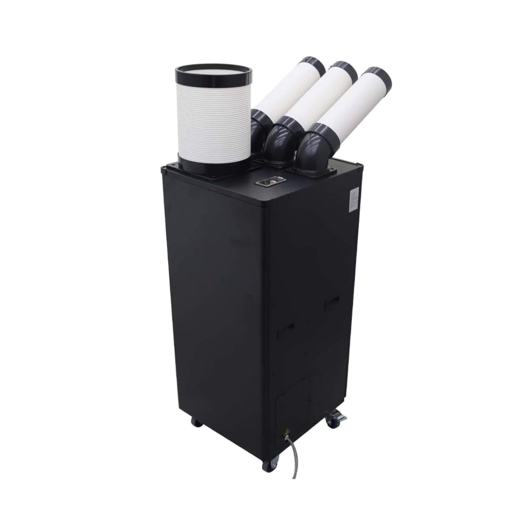 Portable 220V 2.5KW Outdoor 22K BTU Industrial Spot Cooling Air Conditioner (SAK42058) - Saksby Wholesale - Back Right View