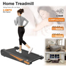 Portable Compact 2HP Under Desk Treadmill With Safety Key And Wheels for Home And Office Workouts (SAK72810) - Saksby Wholesale - Product Features