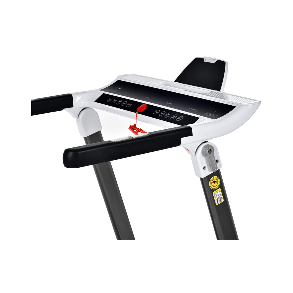 Portable Compact Home Cardio Fitness Treadmill With 3.5HP Electric Motor Bluetooth Speaker (SAK32416) - Saksby Wholesale - Digital Controls View