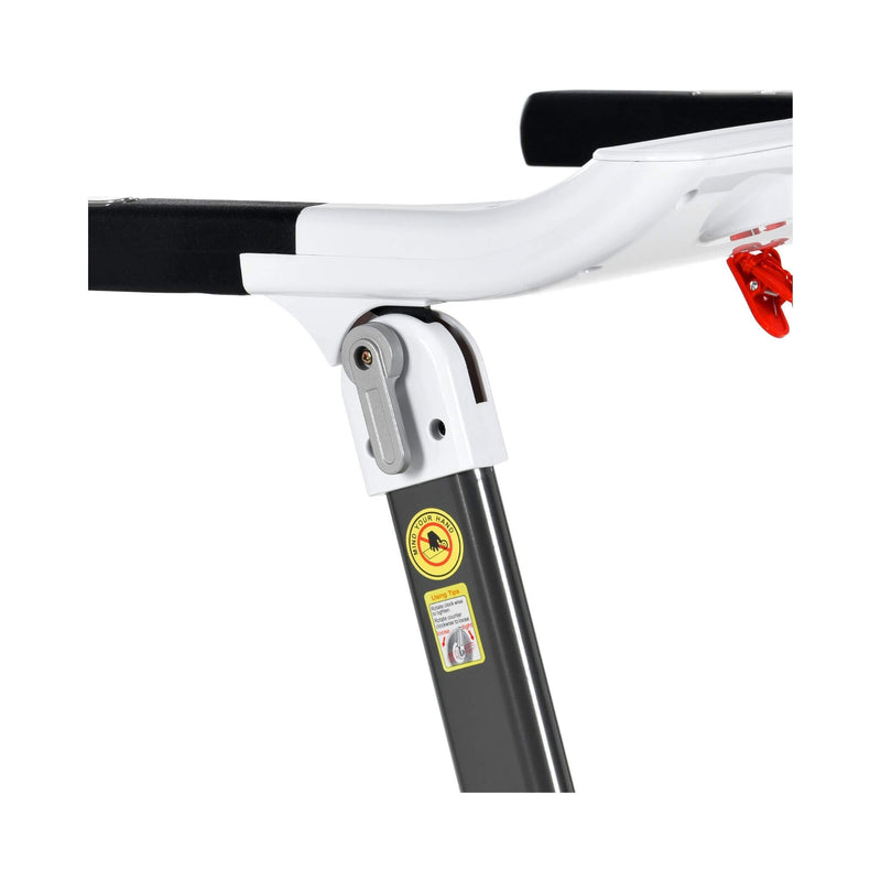 Portable Compact Home Cardio Fitness Treadmill With 3.5HP Electric Motor Bluetooth Speaker (SAK32416) - Saksby Wholesale - Lock View