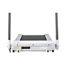 Portable Compact Home Cardio Fitness Treadmill With 3.5HP Electric Motor Bluetooth Speaker (SAK32416) - Saksby Wholesale - Power Plug View