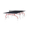 Portable Foldable Full Size Ping Pong Table Tennis Table (SAK64929) Saksby - Front Corner View On White Background