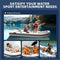 Portable Inflatable Dinghy Boat Kit With Accessories (SAK93784) Saksby - Different Lifestyle Images