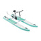 Portable Inflatable Water Marine Pedal Bike With Accessories (SAK61284) Saksby - Front Right Corner View