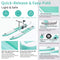 Portable Inflatable Water Marine Pedal Bike With Accessories (SAK61284) Saksby - Quick Release And Easy Fold