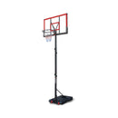 Premium 10FT Outdoor Portable Adjustable Basketball Hoop With Wheels (SAK31961) - Sasksby Wholesale - Front Left View