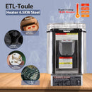 Premium All-Weather Outdoor Pinewood Barrel Sauna Kit With 4.5KW Heater And Tempered Glass Window (SAK91462)