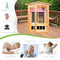 Premium 2-Person Indoor Outdoor Low EMF FAR-Infrared Hemlock Wood Personal Home Sauna Spa, 1750W (SAK27451)