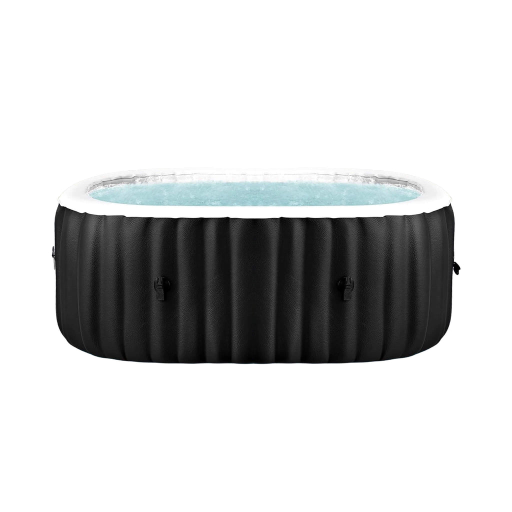 Premium 2-Person Inflatable Hot Tub With 8-Color LED Lights (SAK98431) - Saksby Wholesale - On White Background