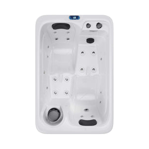 Premium 2-Person Outdoor Hot Tub W/ 15 Stainless Steel Jets (SAK92015)