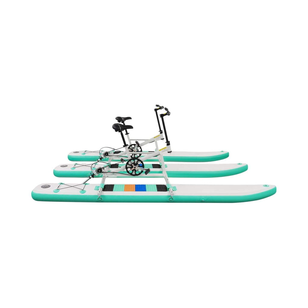 Premium 2-Person Two-Seater Portable Inflatable Pedal Boat Water Bike (SAK95621) - Saksby Wholesale - Side View
