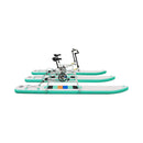 Premium 2-Person Two-Seater Portable Inflatable Pedal Boat Water Bike (SAK95621) - Saksby Wholesale - Side View