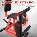 Premium 3-In-1 Multi-Functional Adjustable Leg Extension And Curl Machine For Lower Body Workouts (SAK21427) - Saksby Wholesale - Leg Extension View