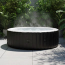 Premium Large 4-Person Inflatable Hot Tub With 8-Color LED Lights (SAK20759) - Saksby Wholesale - Lifestyle On Patio