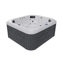 Premium 4-Person Outdoor Hot Tub With 23 Stainless Steel Jets (SAK29185) - Saksby Wholesale - Corner View