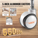 Premium 5-Function Electric Adjustable Medical Hospital Bed With Cardiac Position, 550LBS (SAK62312) - Saksby Wholesale - Weight Capacity and Allowed Surfaces